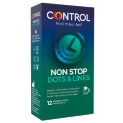 Control Preservativos Non Stop 12 Uds.