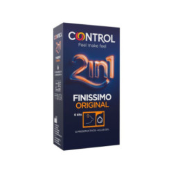 Control Duo Finissimo 2 En 1 Preservativos 6 Uds.