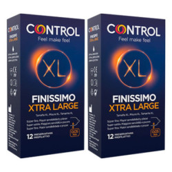 Preservatvo Control Finissimo Xl 12+12 Pack Ahorro