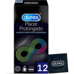 Preservativos Durex Placer Prolong 12 Uds.
