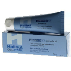 Halibut Cuidatopic Crema Facial 50Ml