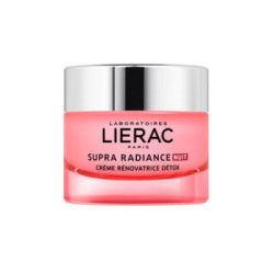 Lierac Supra Radiance Crema De Noche Antiarrugas Detox 50 Ml.